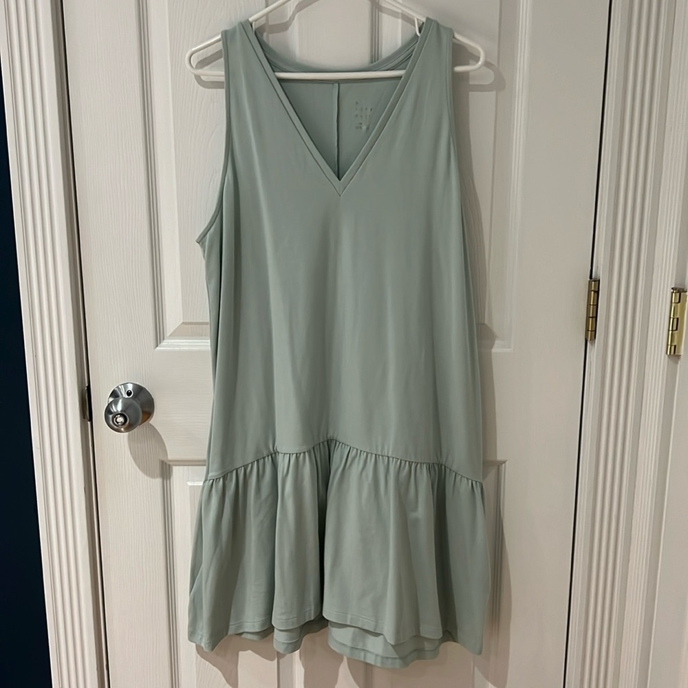 A New Day Sleeveless Dropped Waist Dress